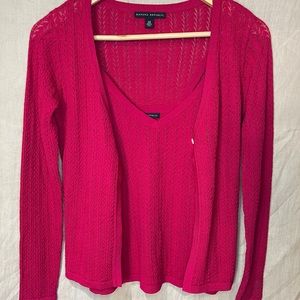 Banana Republic Cardigan & Cami Set